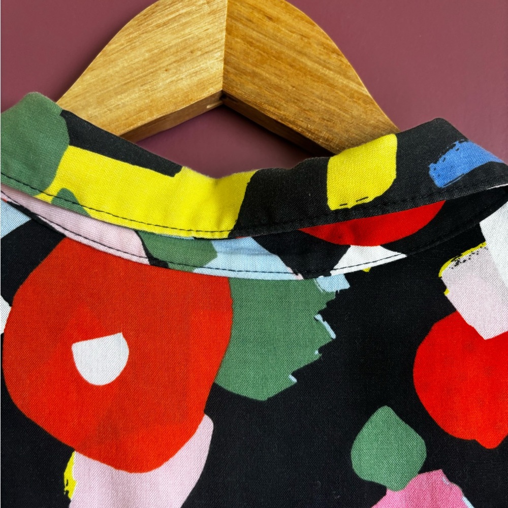 Nooworks • Joyce Button-Up • Party print by Ashley Mary • Small - Picture 7 of 10